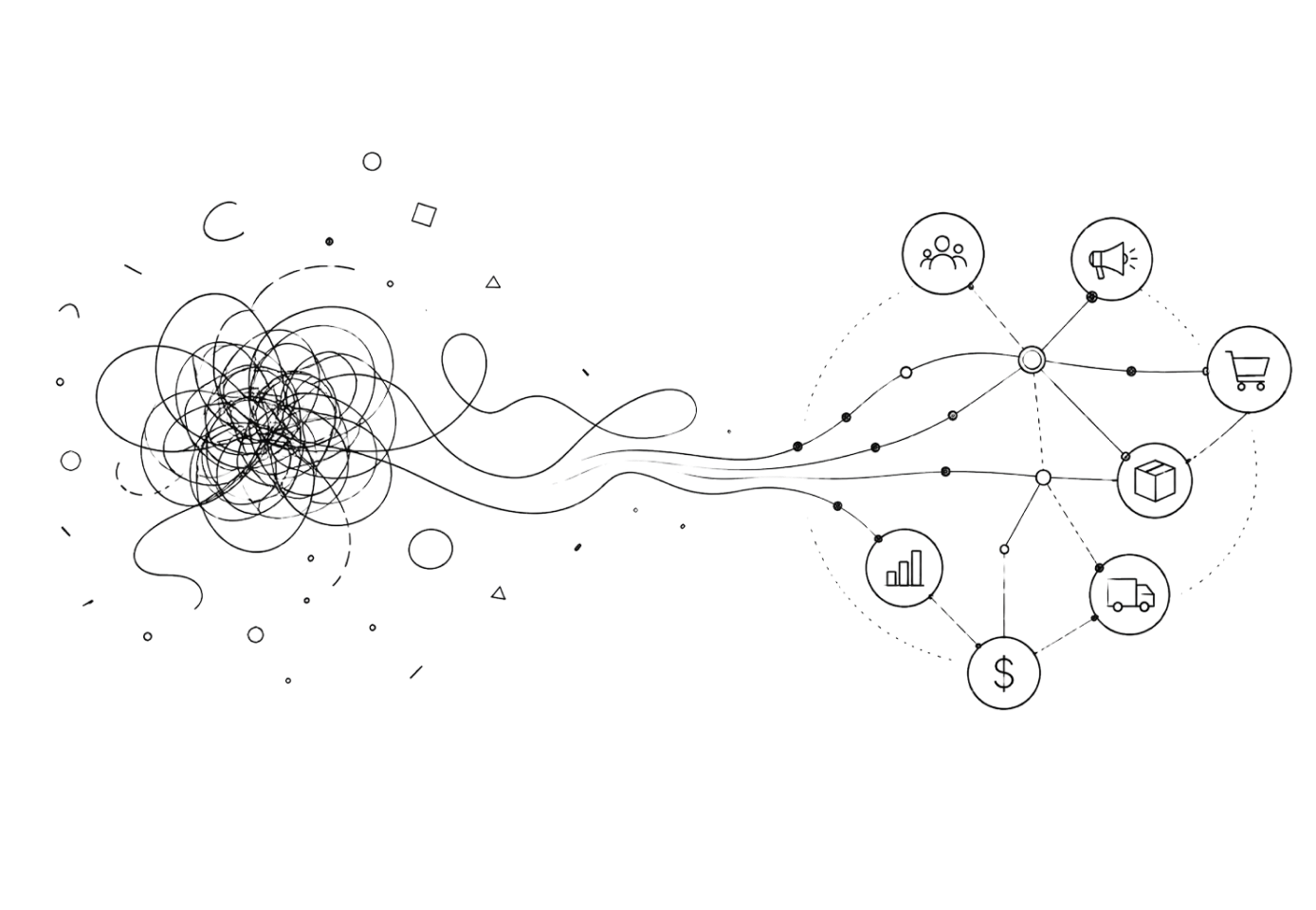 From chaos to structured systems
